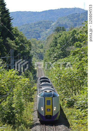 夏の石勝線を駆ける特急とかち　とかち　キハ261 120804553