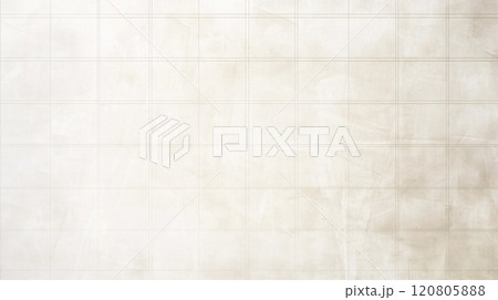 An off-white background features faint grid lines that are barely visible, providing structure while 120805888