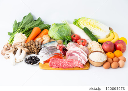 色々な食材の集合 色々な食材の集合 120805978