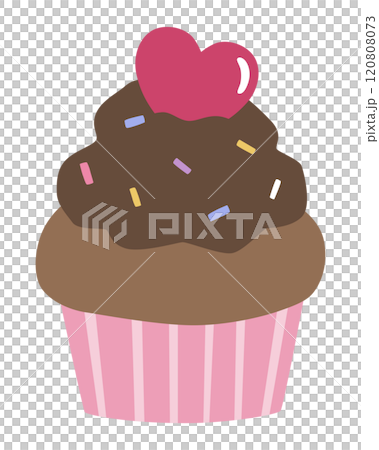 可愛的蛋糕的向量圖 120808073