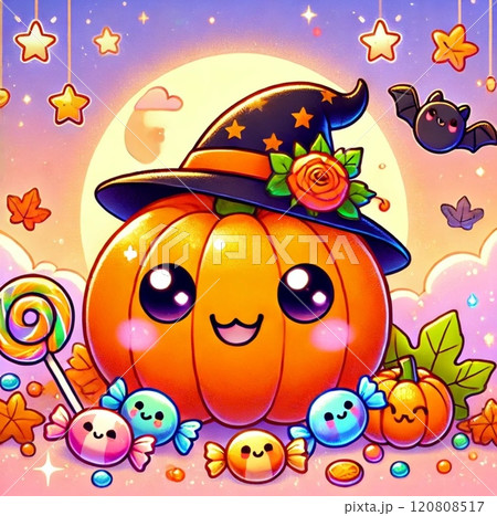 ハロウィンイラスト ハロウィンイラスト 120808517