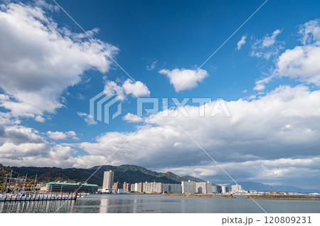 琵琶湖大津港の景観 琵琶湖大津港の景観 120809231