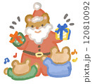 サンタさんのクマから子供達へクリスマスプレゼント 120810092
