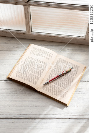 アンティークな本とノート アンティークな本とノート 120812256