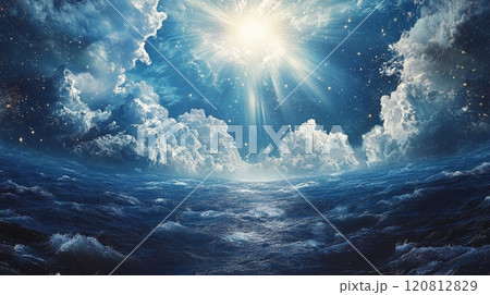 God Created the Universe by Sweeping Over the Waters and Declaring, Let There Be Light, God Created the Universe by Sweeping Over the Waters and Declaring, Let There Be Light, 120812829