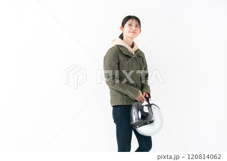 女性　ヘルメット 120814062