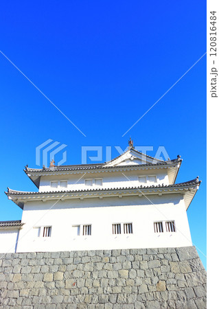 静岡県静岡市、駿府城巽櫓の風景 120816484