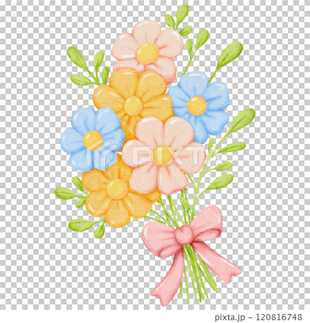 Valentine flower bouquet illustration capturing love and romance with fresh floral arrangements. Perfect for holiday designs, wedding themes, or heartfelt gift ideas. Valentine flower bouquet illustration capturing love and romance with fresh floral arrangements. Perfect for holiday designs, wedding themes, or heartfelt gift ideas. 120816748