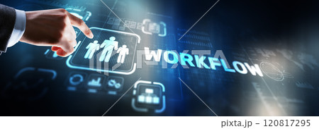Workflow Repeatability Systematization Business Process. Business Technology Internet Workflow Repeatability Systematization Business Process. Business Technology Internet 120817295