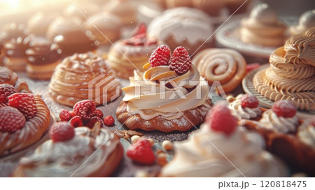 Delightful World Of Sweet Pastry-Making 120818475