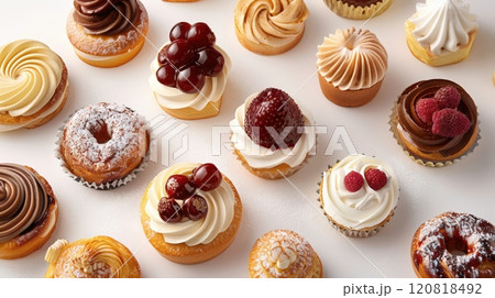 Delightful World Of Sweet Pastry-Making 120818492