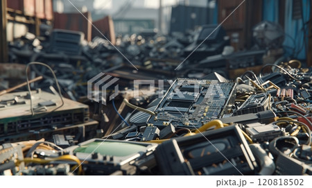 E-Waste And Electronic Recycling Problem 120818502