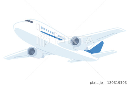 ジェット機のイラスト 120819598