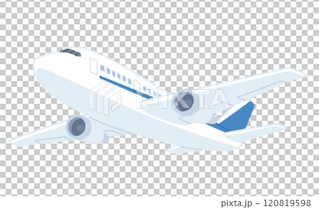 ジェット機のイラスト 120819598