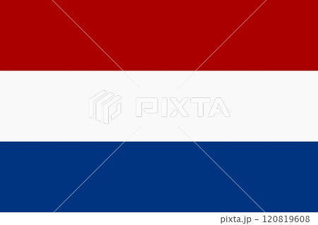オランダの国旗 120819608