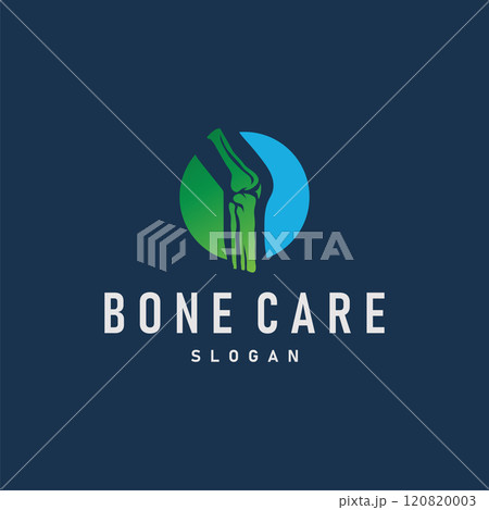 Minimalist Bone Health Logo Illustration Template Design 120820003