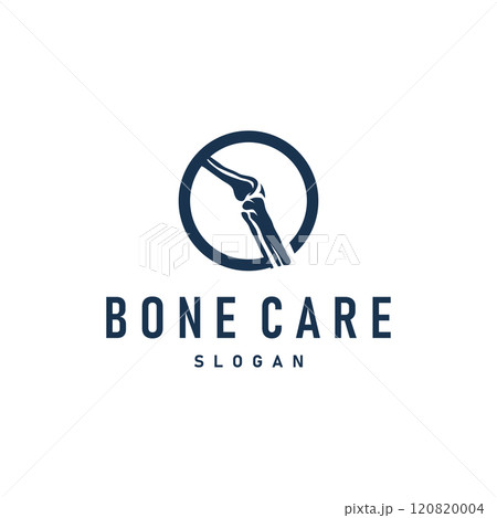 Minimalist Bone Health Logo Illustration Template Design 120820004
