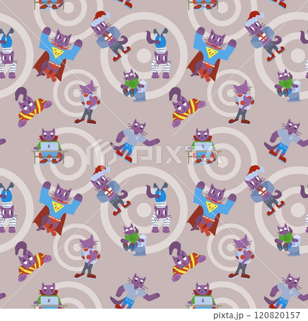 purple cat pattern for kids room wallpaper vector purple cat pattern for kids room wallpaper vector 120820157
