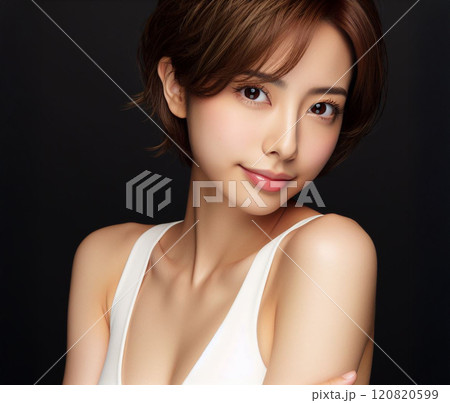 白い水着の美女 白い水着の美女 120820599