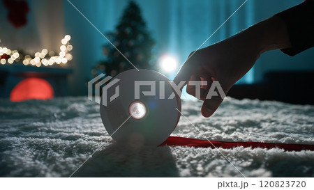 unrolling red bow for Christmas unrolling red bow for Christmas 120823720
