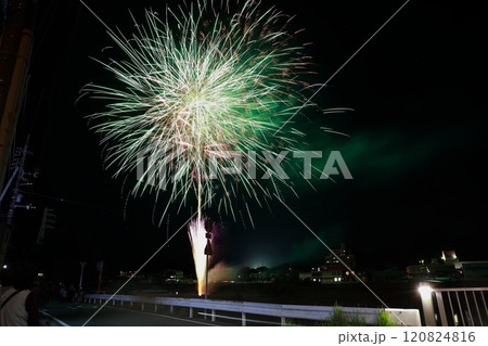 鏡川緑地公園の花火 高知 鏡川緑地公園の花火 高知 120824816
