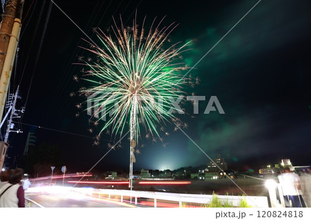 鏡川緑地公園の花火 高知 鏡川緑地公園の花火 高知 120824818