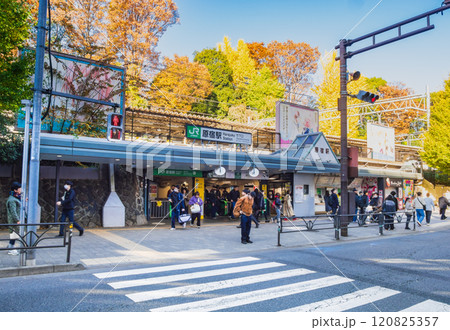 原宿駅竹下口　※一部ソフトフォーカス 120825357