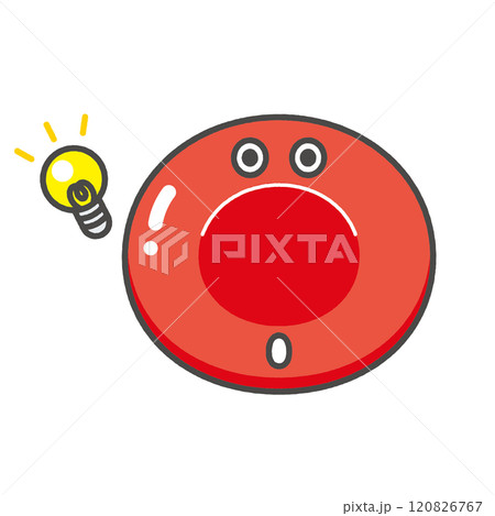 赤血球のキャラクターイラスト 120826767