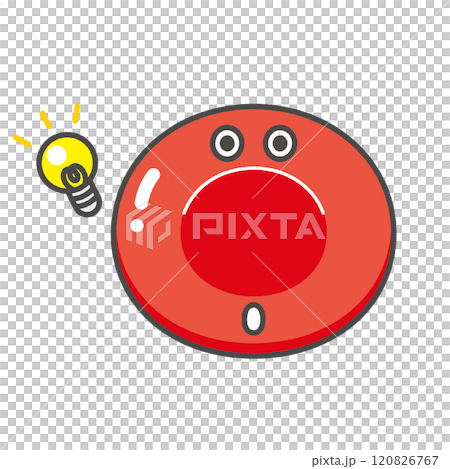 赤血球のキャラクターイラスト 120826767