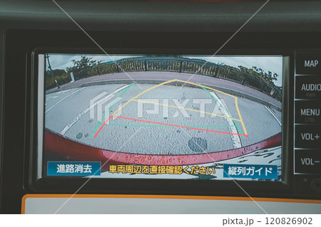 車のバックモニター 120826902