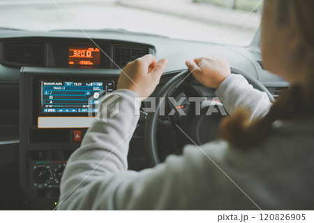 Bluetooth対応カーオーディオ 120826905