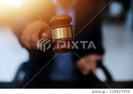 Law theme, gavel or mallet of the judge, lawyer enforcement officers, evidence-based cases taken into account in the court abount business, legislation. Law theme, gavel or mallet of the judge, lawyer enforcement officers, evidence-based cases taken into account in the court abount business, legislation. 120827459