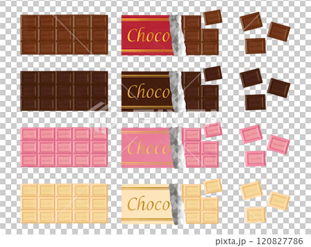 板チョコセット 120827786