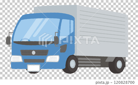 トラックのイラスト 120828700