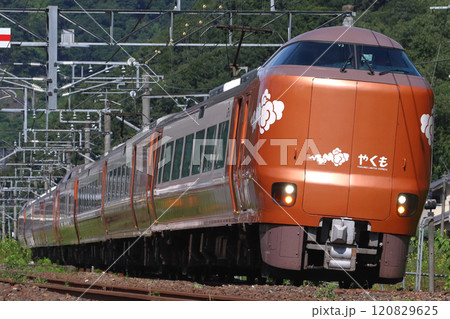 伯備線特急やくも号（273系電車：岡山⇔出雲市） 120829625