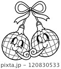 Retro cartoon hand drawn  120830533