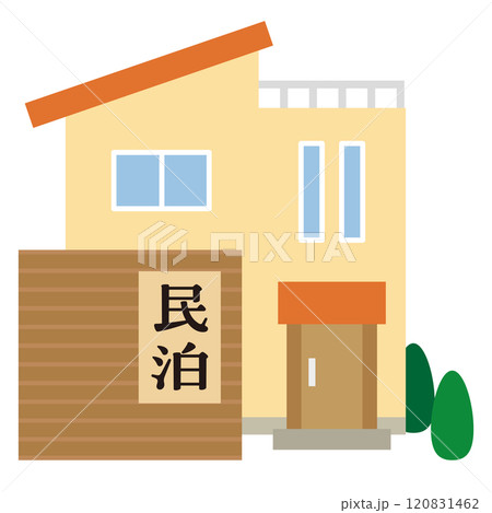 民泊の建物　一軒家 120831462