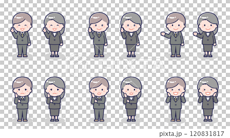 高級男女西裝03 120831817