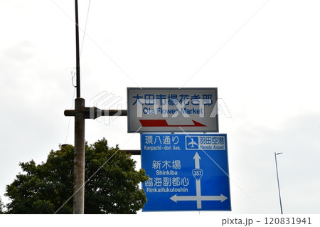 大田市場付近 標識 大田市場付近 標識 120831941