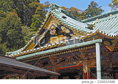 久能山東照宮の御社殿【静岡県静岡市】 120832486