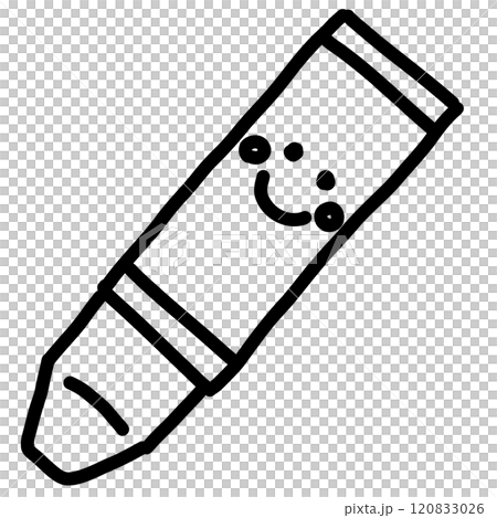 手繪可愛蠟筆圖示插畫 手繪可愛蠟筆圖示插畫 120833026
