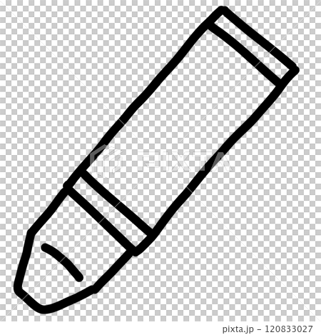 Hand-drawn cute crayon icon illustration Hand-drawn cute crayon icon illustration 120833027