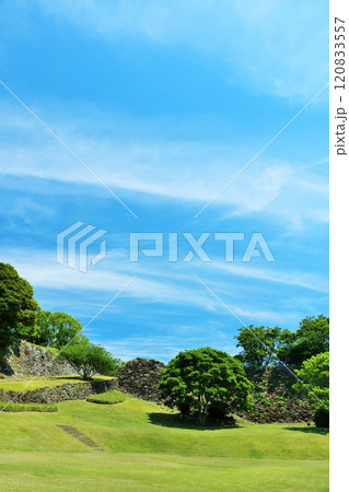 佐賀県 青空の名護屋城址 佐賀県 青空の名護屋城址 120833557