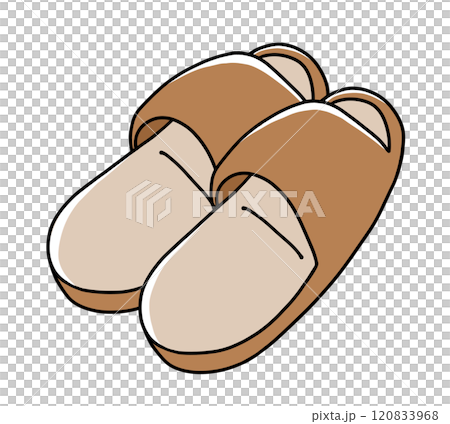 Loose and simple slippers, solid color 120833968