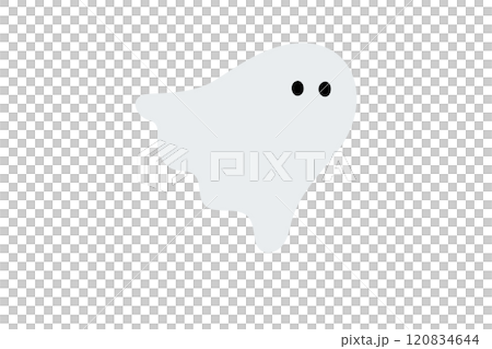 Flying ghost illustration material Flying ghost illustration material 120834644
