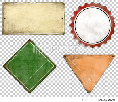 レトロなフレーム レトロなフレーム 120835626