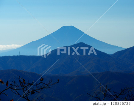 【山の風景】東京都&埼玉県&山梨県・雲取山登山・富士山の眺望 【山の風景】東京都&埼玉県&山梨県・雲取山登山・富士山の眺望 120836725
