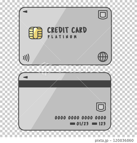 New numberless/touch payment credit card (platinum card/wealthy) Great value front and back set New numberless/touch payment credit card (platinum card/wealthy) Great value front and back set 120836860