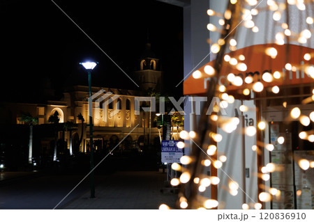 11月夜の福岡タワー周辺 11月夜の福岡タワー周辺 120836910