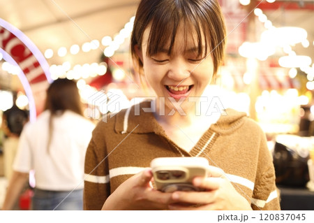 Woman at Night 120837045